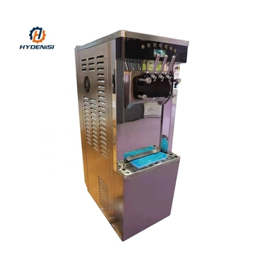 The snack factory soft ice cream machine commercial frozen yogurt with a soft ice cream cone 3 flavors from ice cream makers