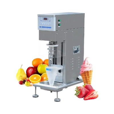 Newest Snack Factory Full Auto Swirl Fruit Fruit Swirl Fruit Swirl Ice Cream Machine Real Ice Cream Mixer Frozen Yogurt Ice Cream Mixer