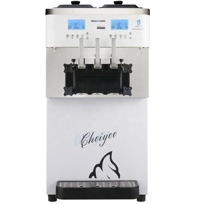 Mini Snack Factory Table Top 3 Flavor Soft Ice Cream Frozen Yogurt Machine CY2230T For Sale