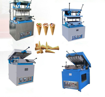 Easy to Operate and Keep Hot Selling Semi Automatic Crunchy Sugar Ice Cream Cone Waffle Cone Maker Machine with Low Price