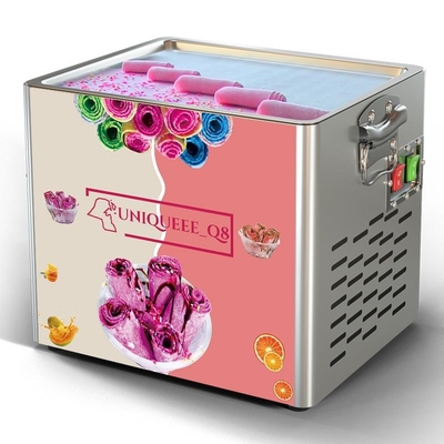 High Quality Mini Fried Fried Snacks Factory Table Top Ice Cream Machine Ice Cream Roll Machine