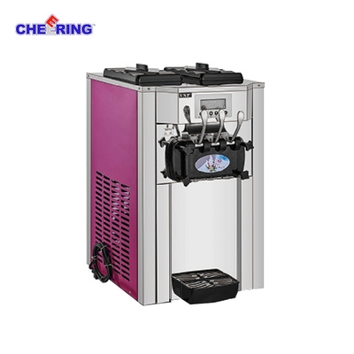 Countertop Commercial Frozen Yogurt Snack Factory Table Soft Ice Cream Machine