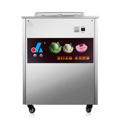 Hotels Good Quality Single Pan Electric Automatic Frying Ice Cream Machine 20L/h Automatic Frying Ice Cream Maker For Snacks