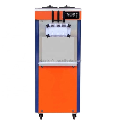 Bakery Donper 3 Flavor Fruit Ice Cream Maker Machine BJ-7232 Soft Commercial Ice Cream Machine