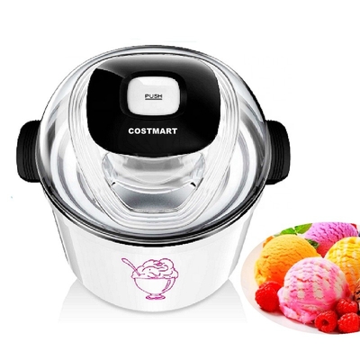 Fruit Cannular Portable Frozen Ice Cream Maker Machine Kids Soft Home Ice Cream Maker