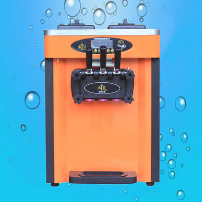 Snack Factory Soft Ice Cream And Frozen Yogurt Machine , Ice Table Top Ice Cream Machine